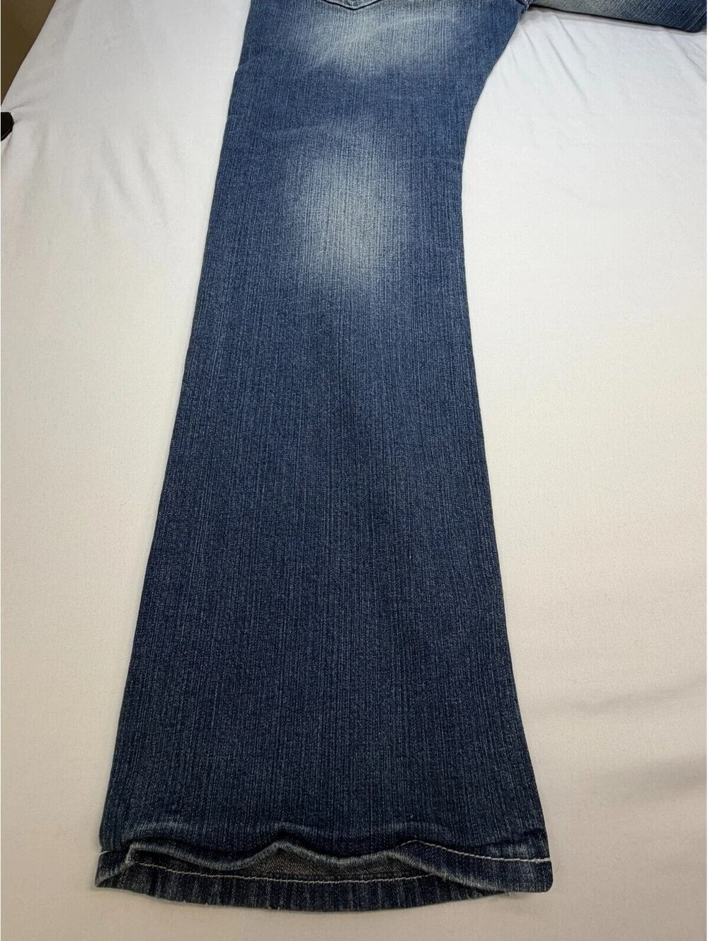 Buffalo David Bitton Men's Jeans Six-X Basic Slim Straight Mid Rise Size 36 Blue